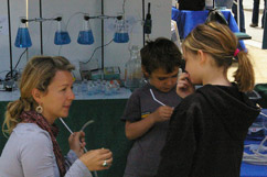hands-on science demonstrations and activities