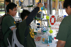 hands-on science demonstrations and activities